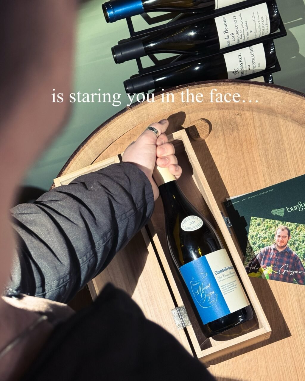 Instagram post from burgundywineclub. This post is in position 2.